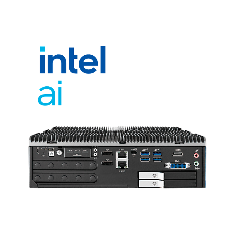 ECX-3100 Intel 第 14 代可擴充無風扇嵌入式系統