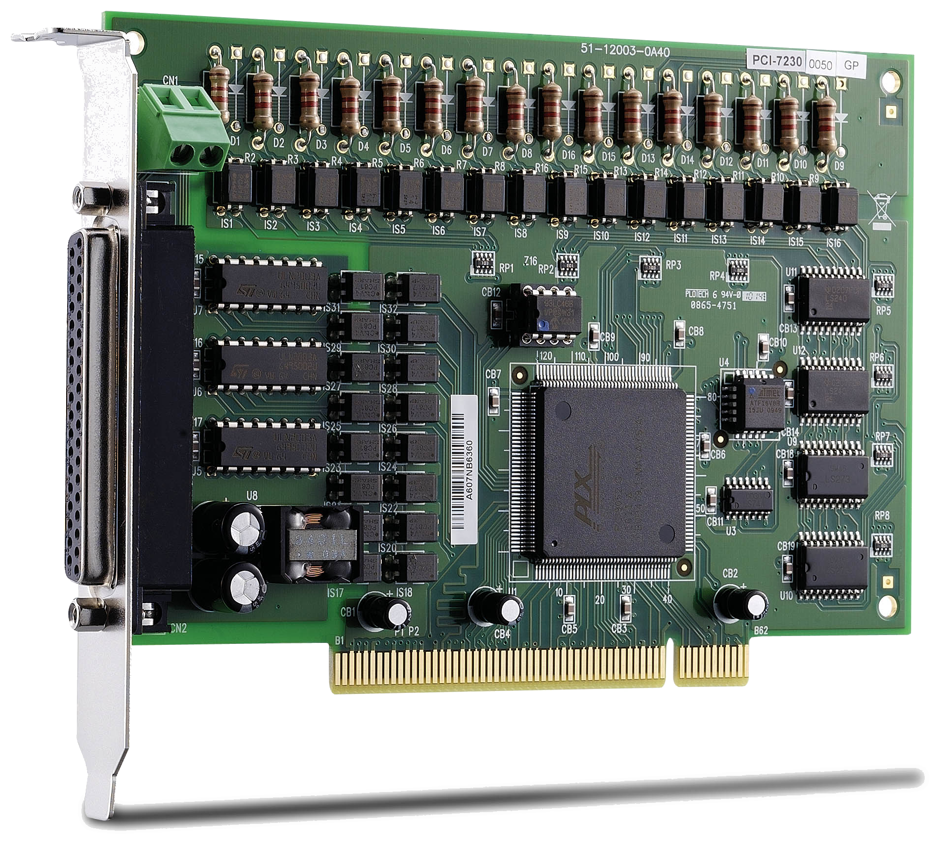 PCI-7230/7233/7234 DIO 卡片與模組